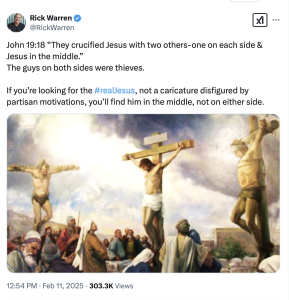 Rick Warren’s Bell-Curve View Of Jesus Is Bad Politics And Worse Theology